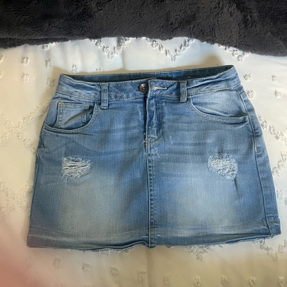 Uproar Denim Mini Skirt. Size 12